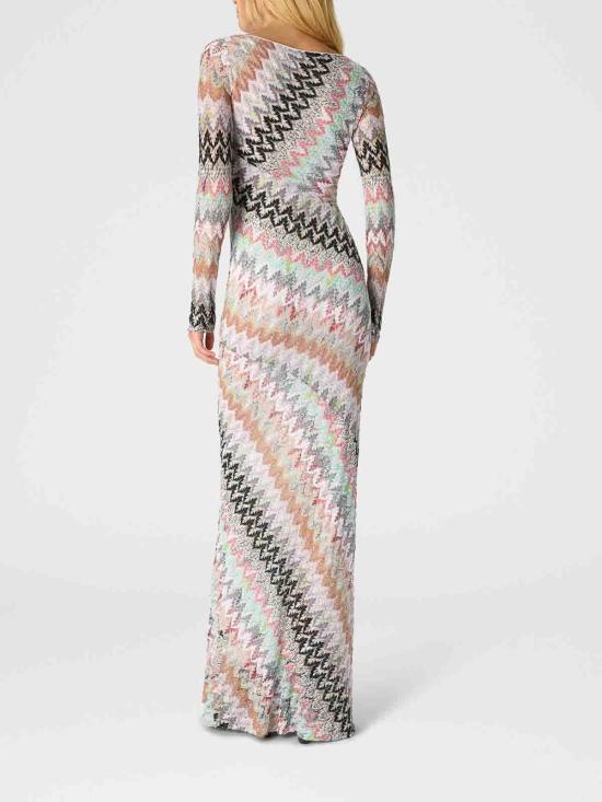 26SS 미소니 원피스 DS26SG1JBR014ZSM9Y4 White - MISSONI