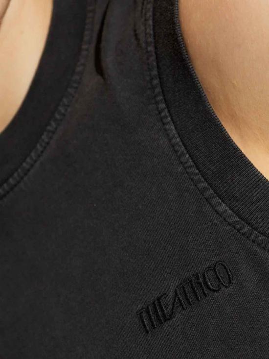 26SS 디 아티코 민소매 티셔츠 CN00003JJJ025A615615 Black - THE ATTICO