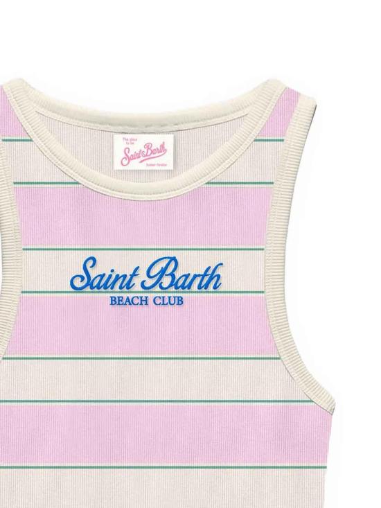 26SS 세인트바쓰 민소매 티셔츠 AAD00101906L2053 Pink - MC2 SAINT BARTH