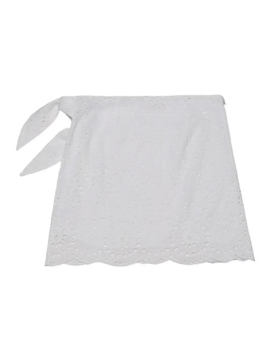 26SS 세인트바쓰 숏 스커트 NYR000101 White - MC2 SAINT BARTH