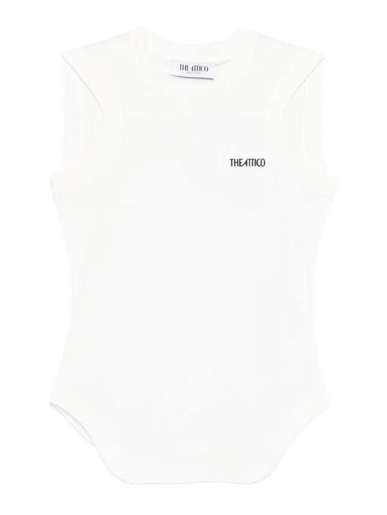 26SS 디 아티코 민소매 티셔츠 CN00003JJJ025A001 White