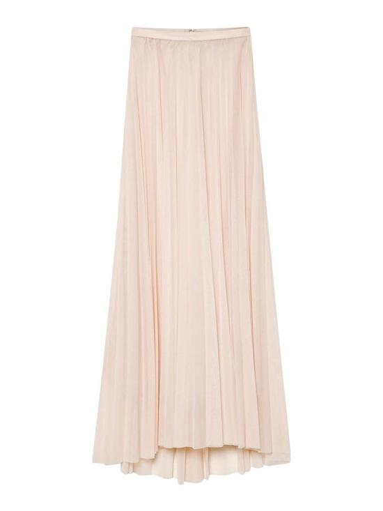 26SS 포르테포르테 미디 스커트 14887MYSKIRTNUDE Nude Neutrals