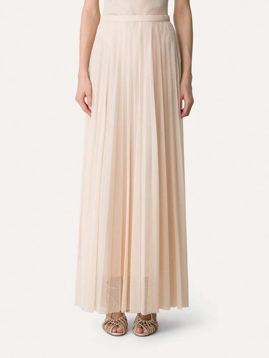 26SS 포르테포르테 미디 스커트 14887MYSKIRTNUDE Nude Neutrals - FORTE FORTE