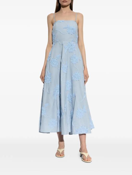 26SS 로테이트 바이 크리스텐슨 롱 원피스 1155602000 Light Blue - ROTATE BY BIRGERCHRISTENSEN