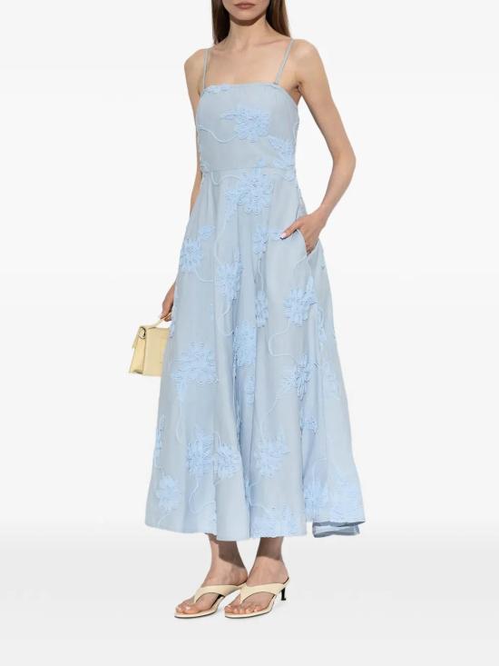26SS 로테이트 바이 크리스텐슨 롱 원피스 1155602000 Light Blue - ROTATE BY BIRGERCHRISTENSEN