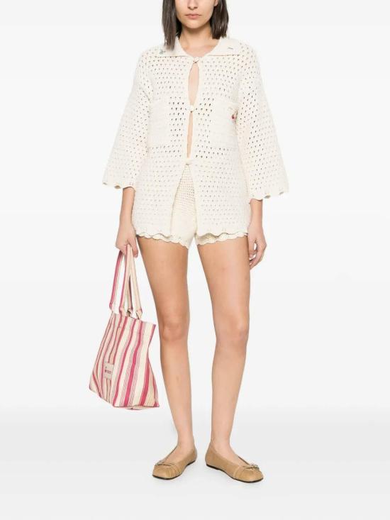 26SS 포르테포르테 가디건 14935MYKNITCRYSTAL Dark Red - FORTE FORTE