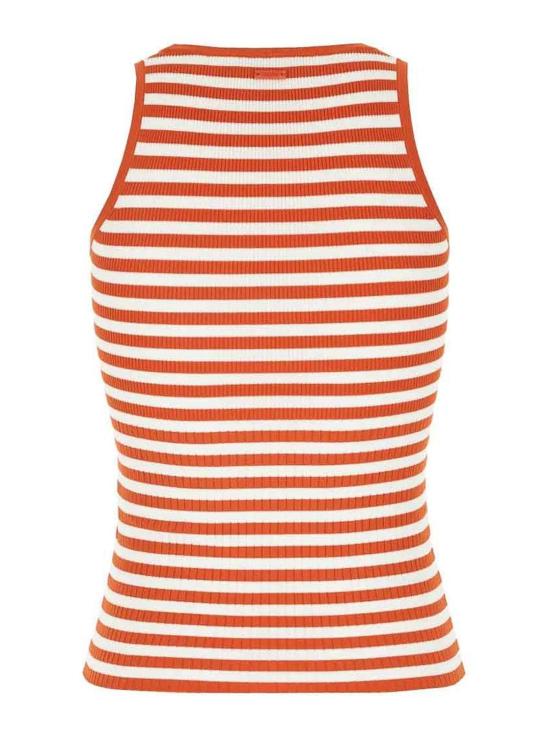 26SS 막스마라 민소매 티셔츠 261136E15 Orange - MAX MARA