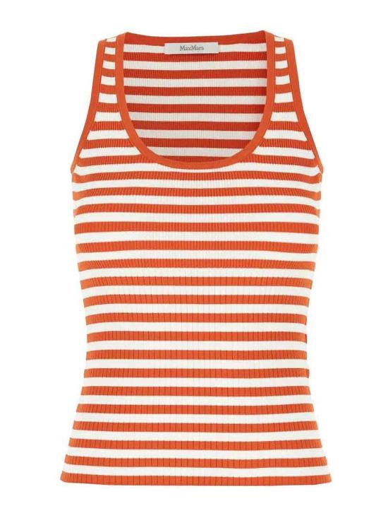 26SS 막스마라 민소매 티셔츠 261136E15 Orange