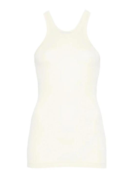 26SS 스포트막스 민소매 티셔츠 612941E17 Light Yellow