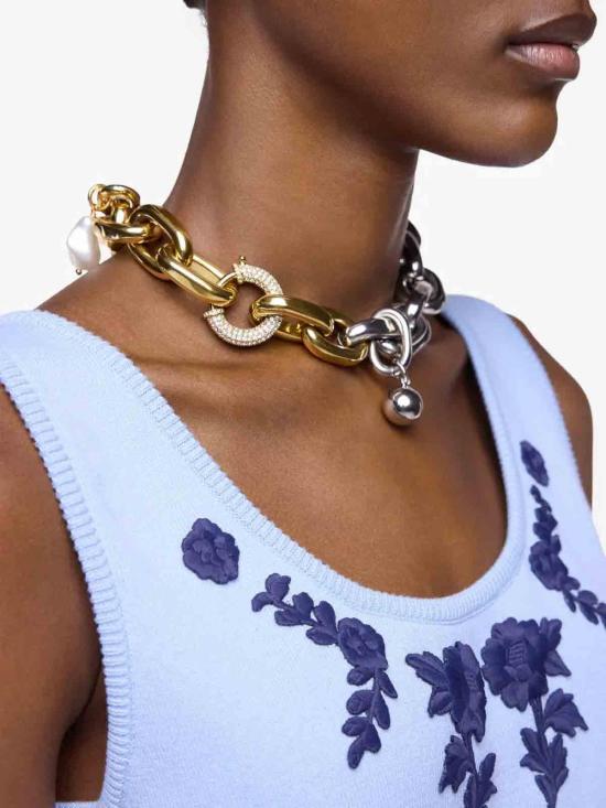 26SS 파코라반 목걸이/팬던트 EBB0506MET388M089 Gold - PACO RABANNE