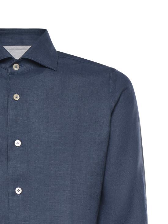 26SS 일레븐티 셔츠 M75CAMH03TES0I139 19 Royal blue - ELEVENTY