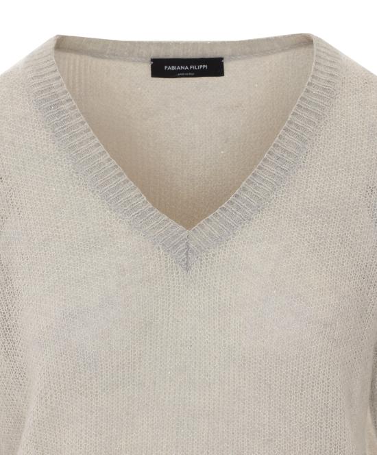 26SS 파비아나 필리피 스웨터 MAD266F124 L7958149 Grey - FABIANA FILIPPI