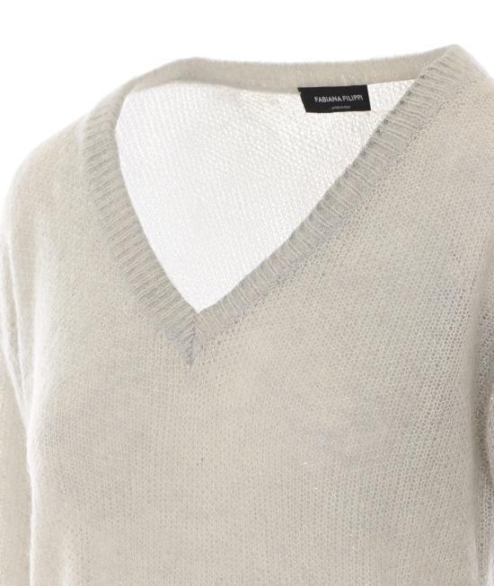 26SS 파비아나 필리피 스웨터 MAD266F124 L7958149 Grey - FABIANA FILIPPI