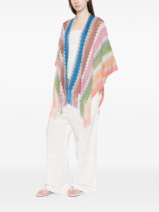 26SS 미소니 자켓 5P2SVMDA562 0001 Multicolor - MISSONI