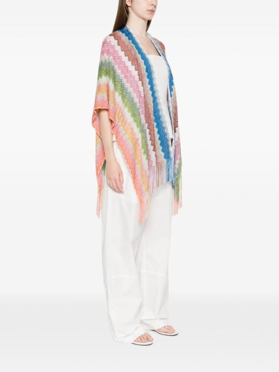 26SS 미소니 자켓 5P2SVMDA562 0001 Multicolor - MISSONI