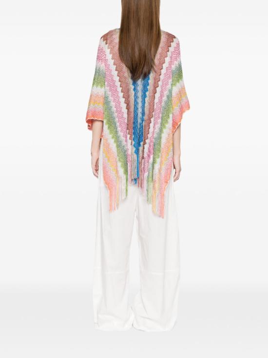 26SS 미소니 자켓 5P2SVMDA562 0001 Multicolor - MISSONI