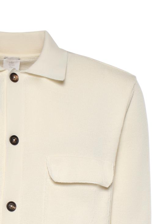 26SS 일레븐티 셔츠 M76MAGM22MAG0M008 01 IVORY - ELEVENTY