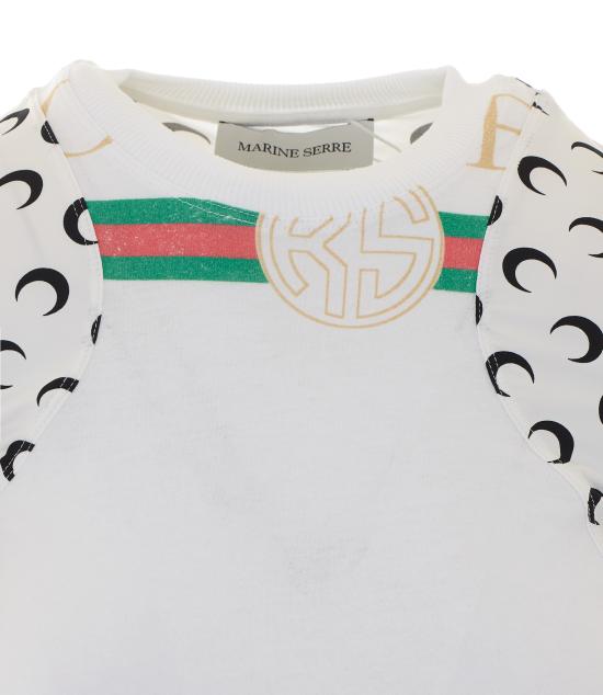 26SS 마린세르 반팔 티셔츠 WTT001BS UJER0003WH10 White - MARINE SERRE