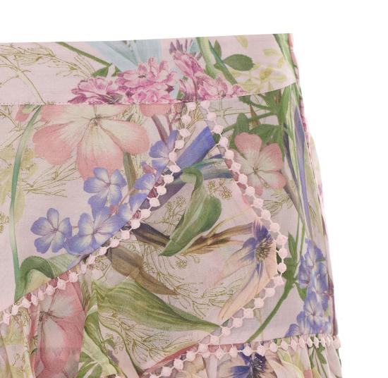 26SS 차로루이즈 미디 스커트 266401 PINK BOTANIC Pink - CHARORUIZ