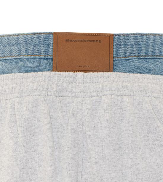 26SS 알렉산더 왕 데님 팬츠 1CC2264024 458E White - ALEXANDER WANG