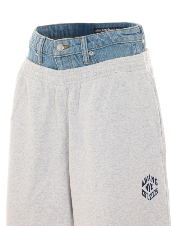 26SS 알렉산더 왕 데님 팬츠 1CC2264024 458E White - ALEXANDER WANG