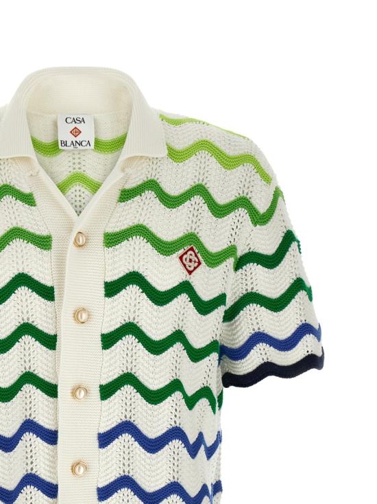 26SS 카사블랑카 셔츠 MSP26KW84802 White - CASABLANCA