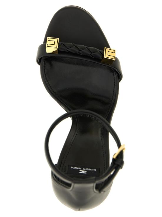 26SS 엘리자베타프랜치 샌들 SA12L61E2110 Black - ELISABETTA FRANCHI