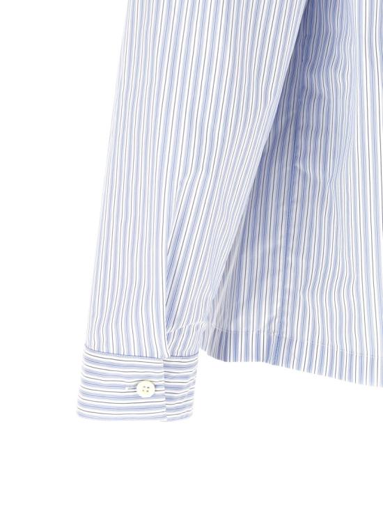 26SS 프라다 코튼 지퍼셔츠 SC855SOOO189HF0W81 Blue - PRADA