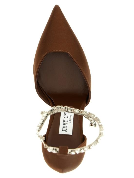 26SS 지미추 힐/펌프스 STEVIE100SATBRONZE Brown - JIMMY CHOO