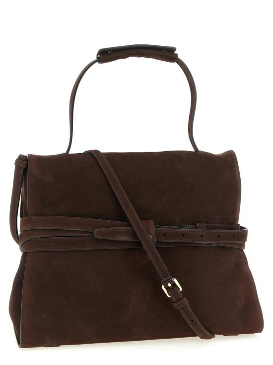 26SS 모스키노 숄더백 MC4165PP1OOJ0307 Brown - MOSCHINO