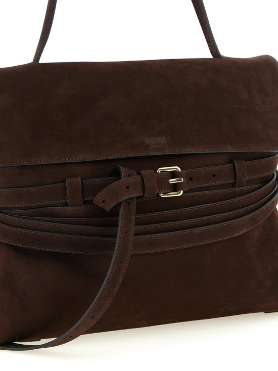 26SS 모스키노 숄더백 MC4165PP1OOJ0307 Brown - MOSCHINO