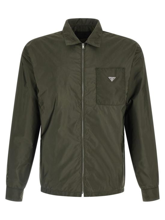 26SS 프라다 셔츠 SC847SOOO1WQ9F0Z58 Green