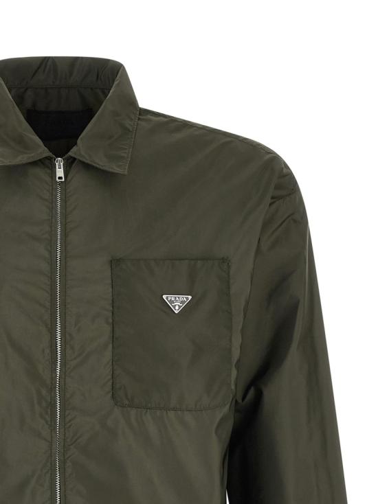 26SS 프라다 셔츠 SC847SOOO1WQ9F0Z58 Green - PRADA