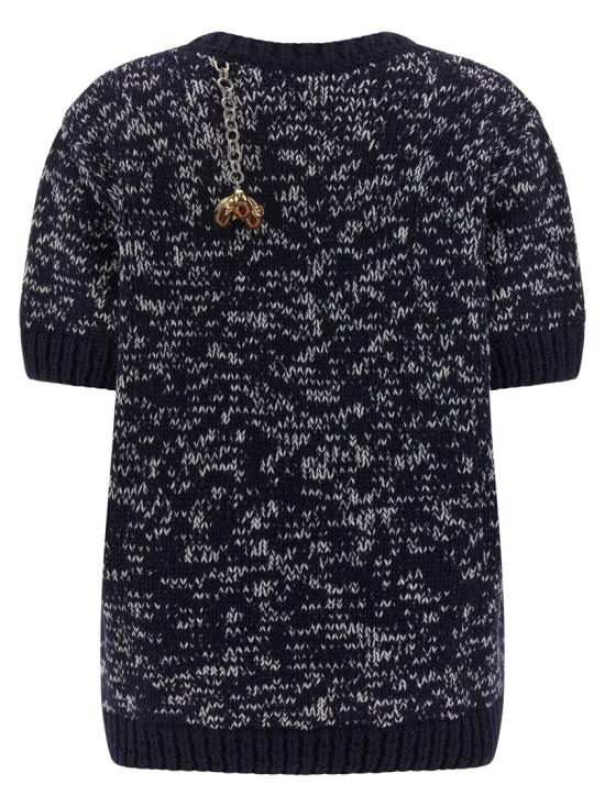 26FW 프라다 니트웨어 P24U2ESOOO18HHF022X Blue - PRADA