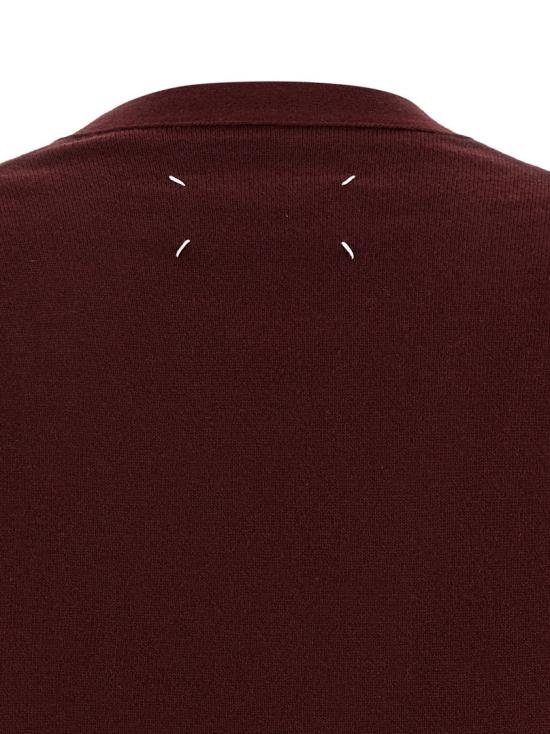26SS 마르지엘라 울 가디건 S51HP0026M13225211 Burgundy - MAISON MARGIELA