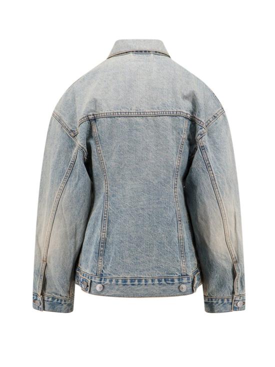  발렌시아가 데님 자켓 773776 TJW794076 Grey - BALENCIAGA