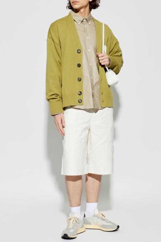 26SS 아미 울 드 하트 가디건 UKC380 KN0156 A118 MATCHA ECRU DOM - AMI