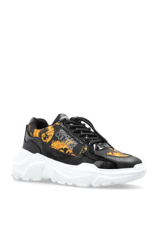 26SS 베르사체 스니커즈 80VA3SC7 ZSD94 G89 BLACK GOLD DOM - VERSACE
