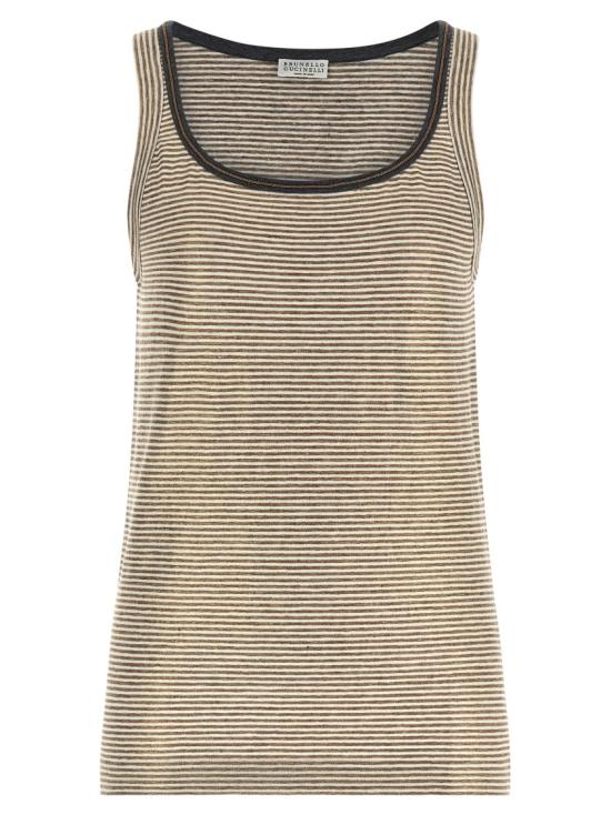 26SS 브루넬로 쿠치넬리 탑 MQ977DU530C2094 Neutrals