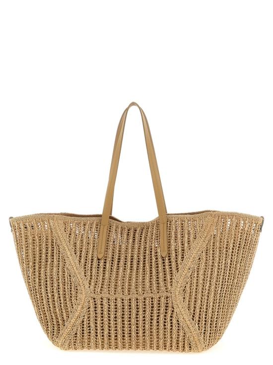 26SS 브루넬로 쿠치넬리 테크노 라피아 BC Duo 백 MB97D2571C802 Neutrals