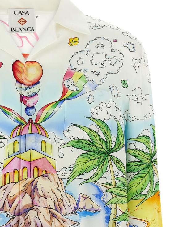 26SS 카사블랑카 셔츠 MSS26SH00602 Multicolor - CASABLANCA