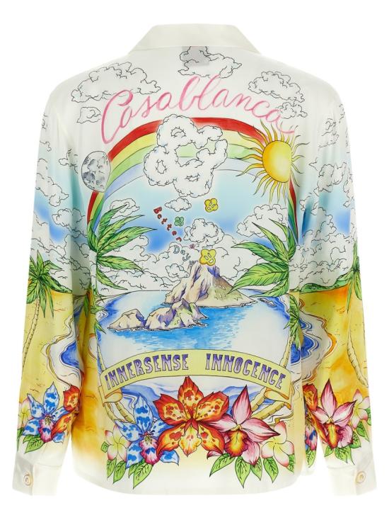 26SS 카사블랑카 셔츠 MSS26SH00602 Multicolor - CASABLANCA