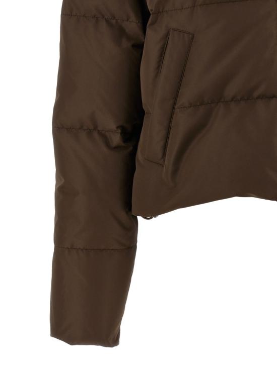 26SS 미우미우 자켓 ML1371SOOO18Q0F0201 Brown - MIU MIU