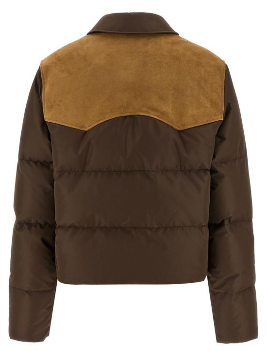 26SS 미우미우 자켓 ML1371SOOO18Q0F0201 Brown - MIU MIU