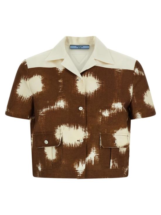 26SS 프라다 탑 P412JSOOO187QF0005 Brown