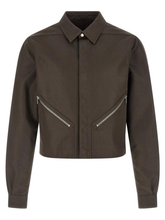 26SS 릭 오웬스 셔츠 RU01F2742CDU78 Brown