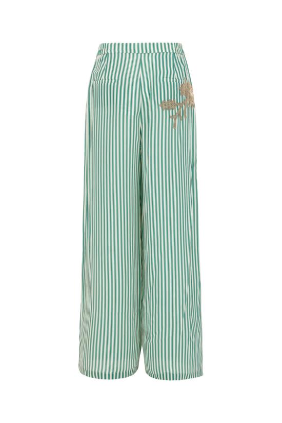 26SS 후이 밀라노 스트레이트 팬츠 HW21GD3514 GREENSTRIPES GREEN STRIPES - HUI MILANO