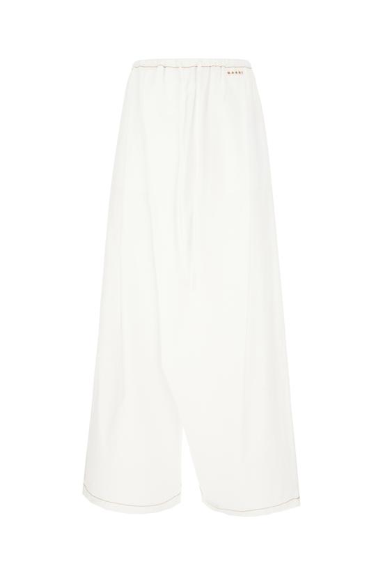 26SS 마르니 스트레이트 팬츠 PAMA0634S0UTC193 00W01 LILY WHITE