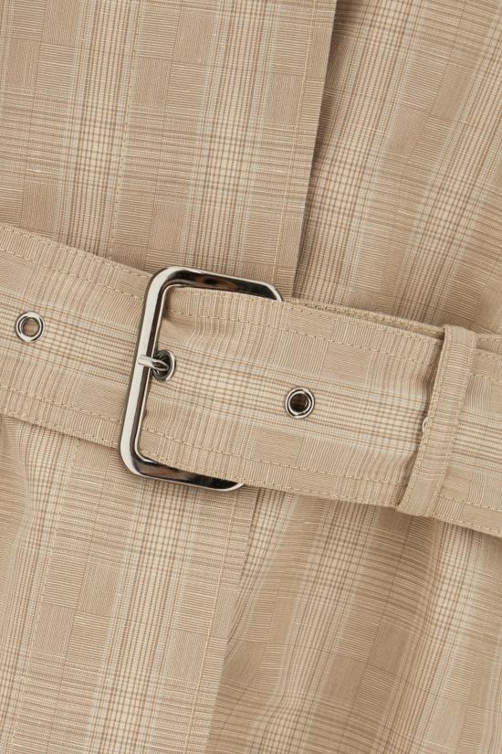 26SS 아이스 비 아이스버그 코트 N0110288 QA81 QUADRO FONDO BEIGE - ICE B ICEBERG