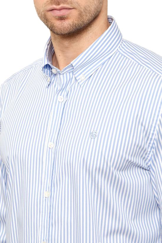 26SS 보스 셔츠 50562048 10262111 01 450 Light pastel blue - BOSS